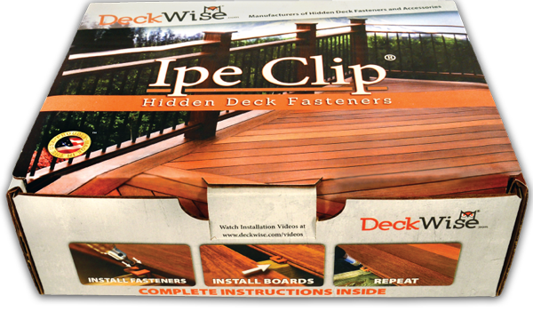 Ipe Clip® Standard kit box