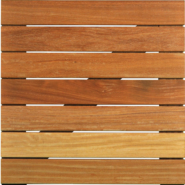 WiseTile® Cumaru modular hardwood deck tile