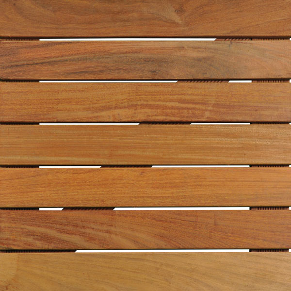 WiseTile® Ipe modular hardwood deck tile